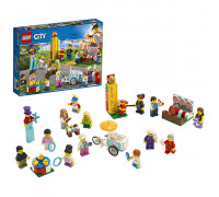 LEGO City 60234 Конструктор ЛЕГО Город Комплект минифигурок Весёлая ярмарка